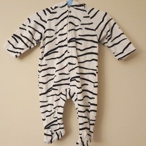 3-6 Months Boys Fuzzy One-piece